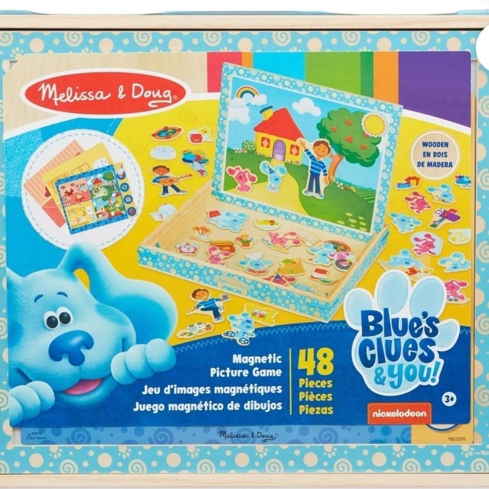 Melissa & Doug Blue's Clues Magnetic Picture Game